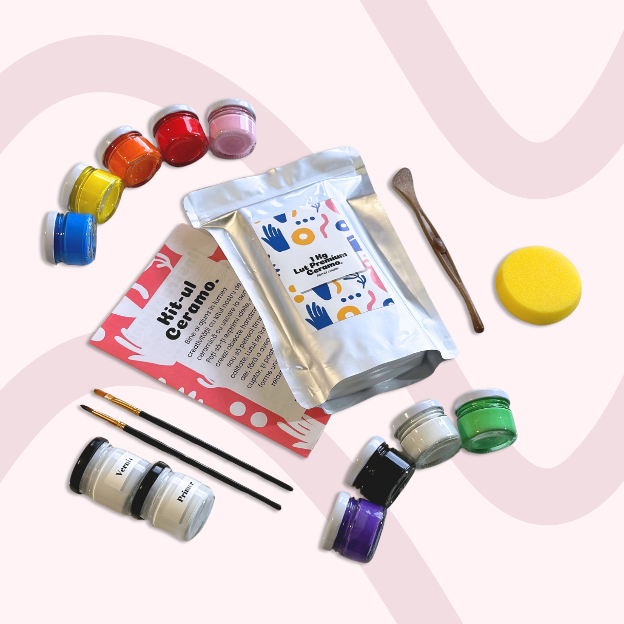 Kit-ul Pentru Ceramică Acasă - Fără Cuptor