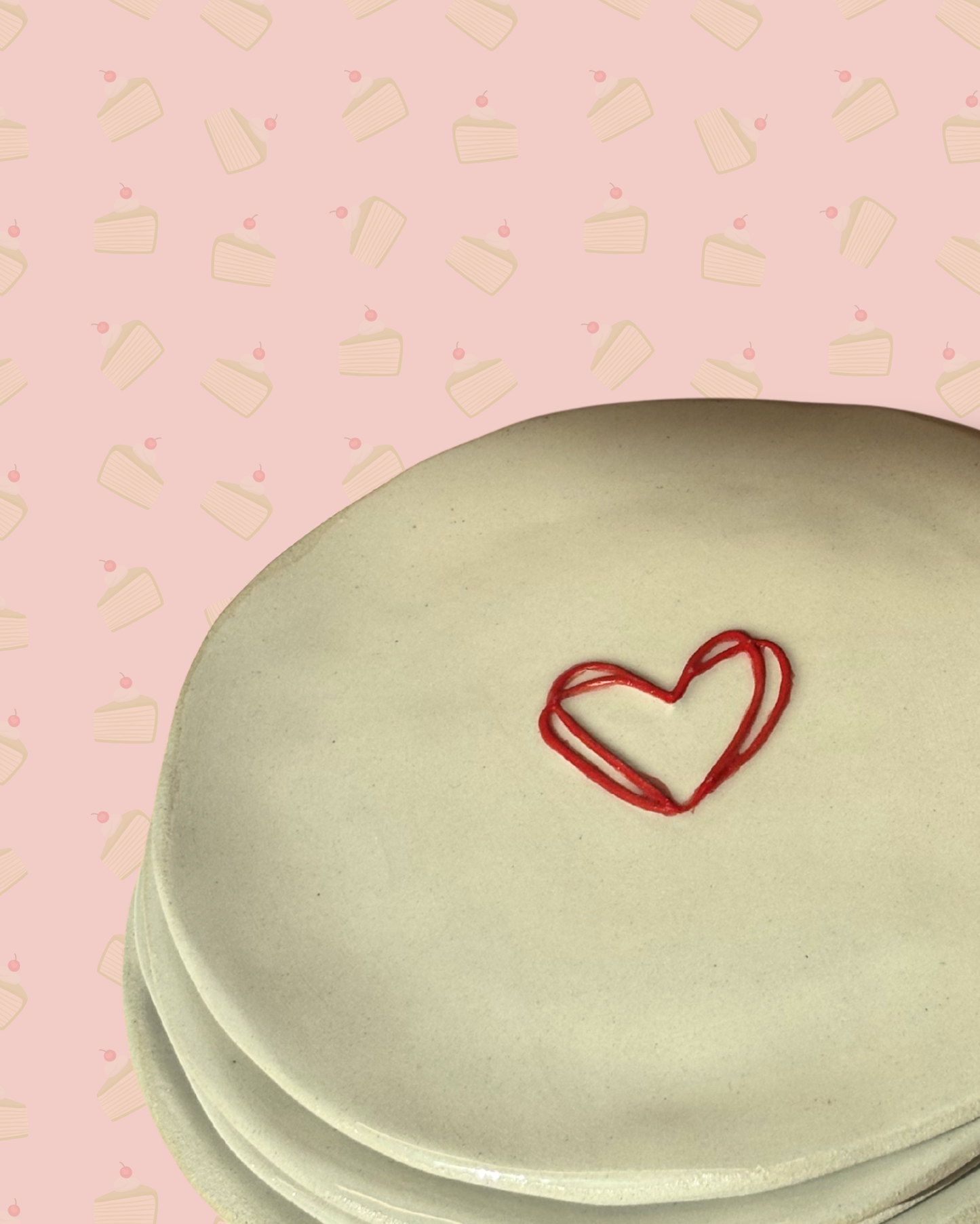 Farfurie Mare cu Inimioară