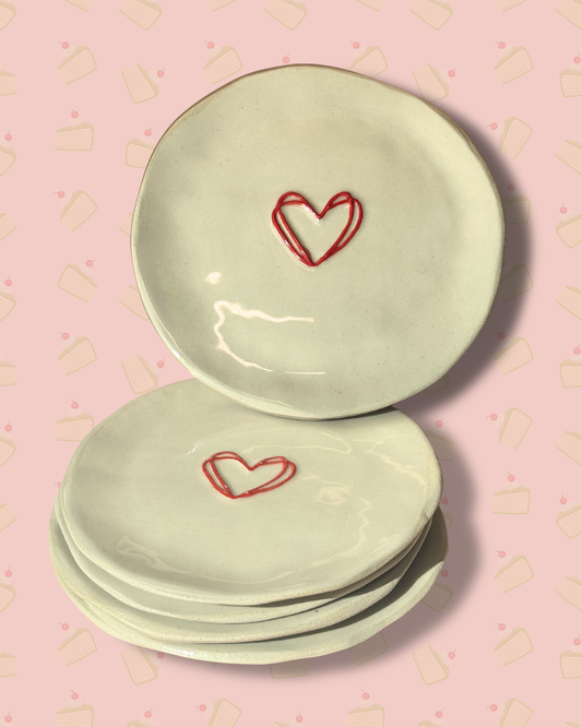 Farfurie Mare cu Inimioară