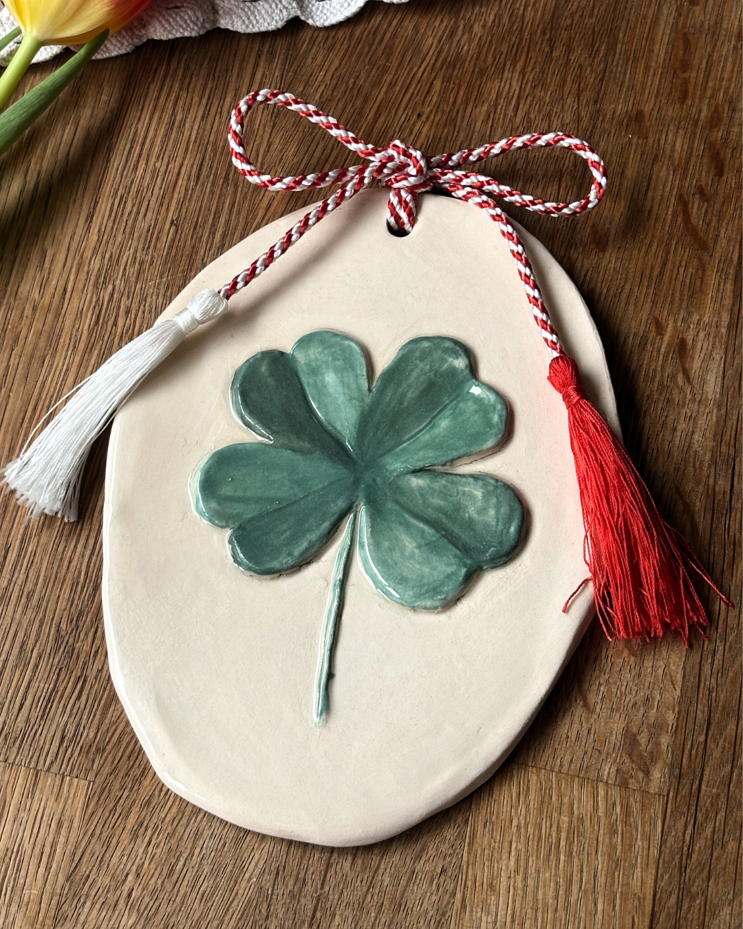 Mărțișor Mare - Trifoi cu 4 Foi