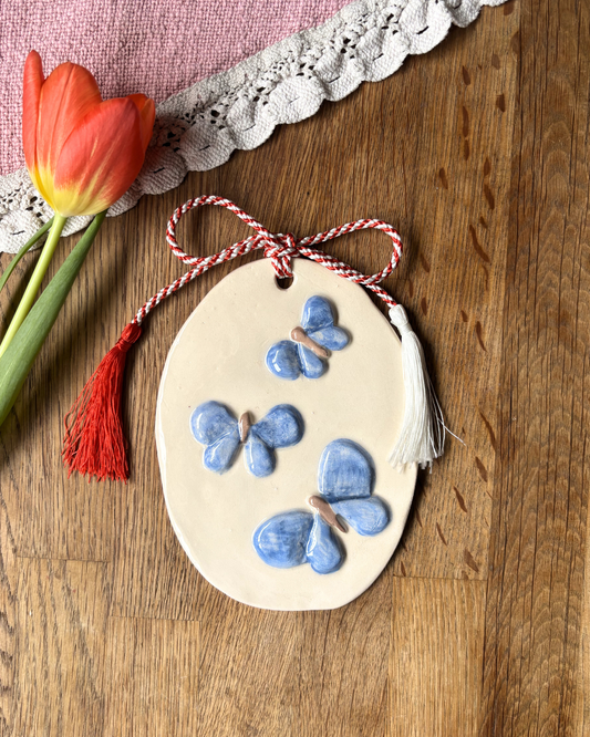 Mărțișor Mare - Fluturași Albaștri